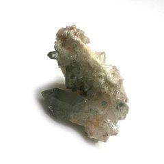 天然石  ヒマラヤ水晶　クラスター クローライトINクォーツ 原石（993）水晶原石画像