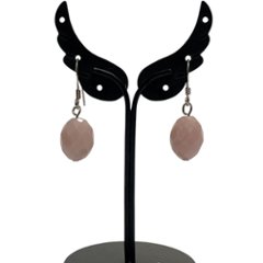 天然石 ピンクオパール ピアス (25120) ハンドメイド  シルバー磨き用布付画像