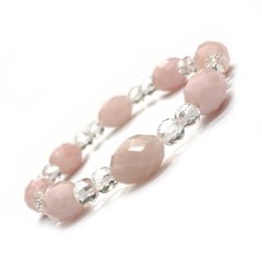 天然石  ピンクオパール ブレスレット 17cm (25128) 画像