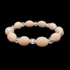 天然石  ピンクオパール ブレスレット 179.5cm (25129) 画像