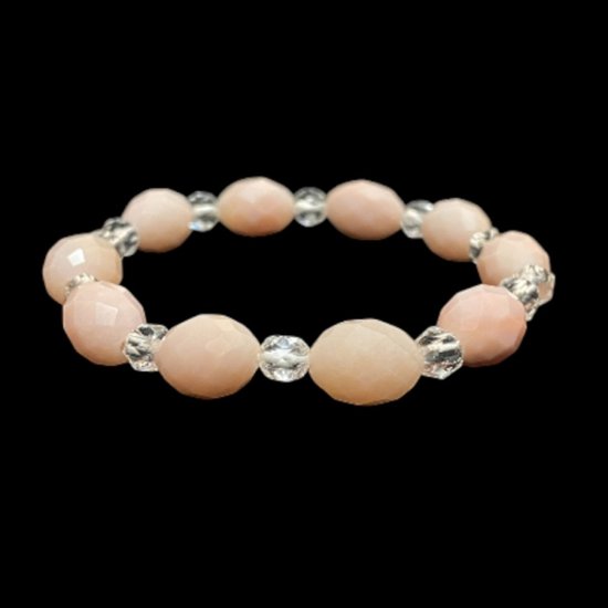 天然石  ピンクオパール ブレスレット 179.5cm (25129) 画像