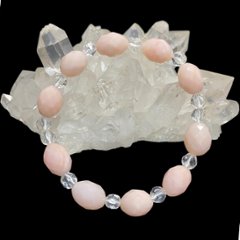 天然石  ピンクオパール ブレスレット 179.5cm (25129) 画像