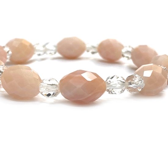 天然石  ピンクオパール ブレスレット 179.5cm (25129) 画像