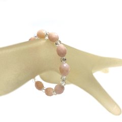 天然石  ピンクオパール ブレスレット 179.5cm (25129) 画像