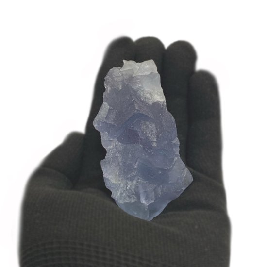 天然石 ブルーフローライト 蛍石  原石  2611画像