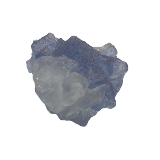 天然石 ブルーフローライト 蛍石  原石  2611画像