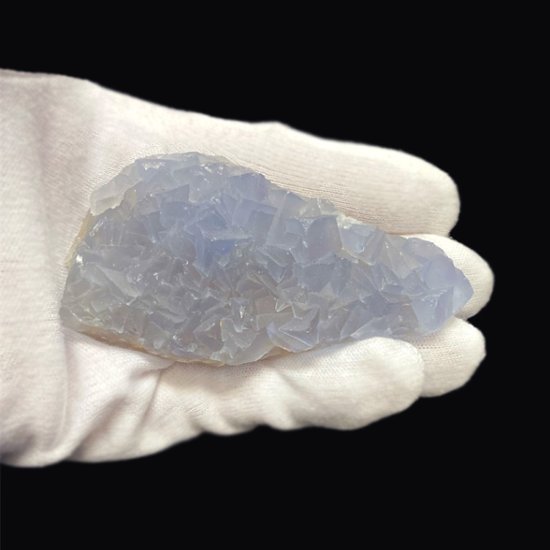 天然石 ブルーフローライト 蛍石  原石（2612）画像