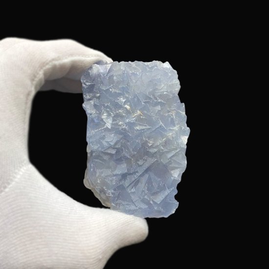 天然石 ブルーフローライト 蛍石  原石（2613）画像