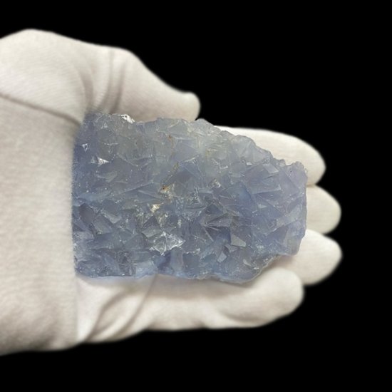 天然石 ブルーフローライト 蛍石  原石（2613）画像