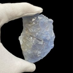 天然石 ブルーフローライト 蛍石  原石（2614）画像