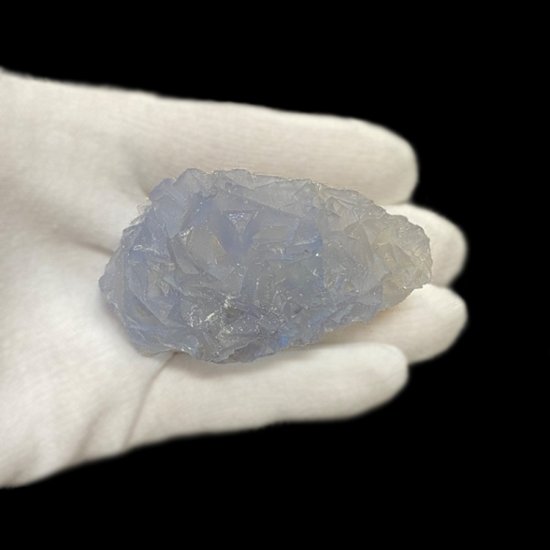 天然石 ブルーフローライト 蛍石  原石（2619）画像