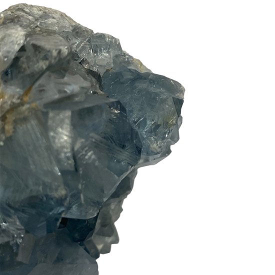 おまけ付き☆天然石 セレスタイト 天青石 原石 クラスター (2620) 鉱物 鉱石 標本 置物 画像