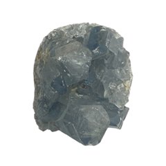 おまけ付き☆天然石 セレスタイト 天青石 原石 クラスター (2620) 鉱物 鉱石 標本 置物 画像