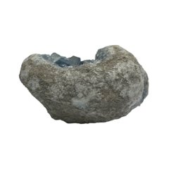 おまけ付き☆天然石 セレスタイト 天青石 原石 クラスター (2621) 鉱物 鉱石 標本 置物 画像