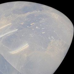 おまけ付き☆天然石 セレスタイト 天青石 磨き石 (2623) 鉱物 鉱石 標本 置物 画像