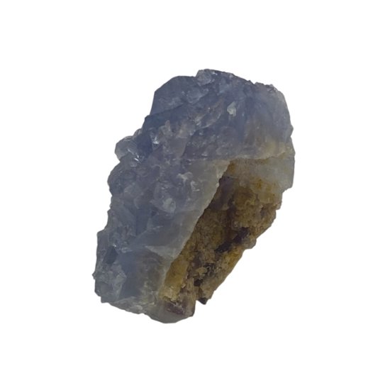 おまけ付き☆天然石 ブルーフローライト 蛍石 原石 (2624) 鉱物 鉱石 標本 置物 画像