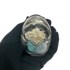 天然白珊瑚 たまごサンゴ　(2640）インテリア 置き飾り 貝殻 標本 限定品画像