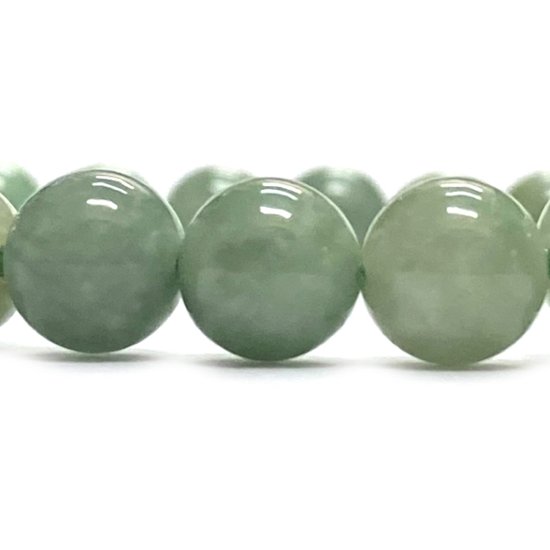天然石 翡翠 ブレスレット (17.5cm) 2659 限定品 1点物 画像