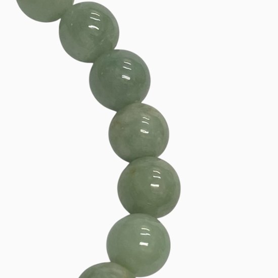 天然石 翡翠 ブレスレット (17.5cm) 2659 限定品 1点物 画像