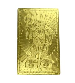 おまけ付き☆ 開運金運財運アップ ｢ 飛躍馬開運護符カード 黄金招き猫  金銭亀 白蛇抜け殻 ゴールドルチルさざれ石  オーガンジー袋」お任せ6点セット画像