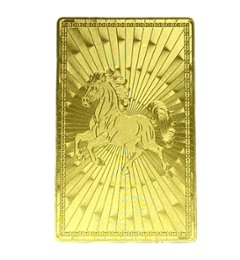 おまけ付き☆ 開運金運財運アップ ｢ 飛躍馬開運護符カード 黄金招き猫  金銭亀 白蛇抜け殻 ゴールドルチルさざれ石  オーガンジー袋」お任せ6点セット画像
