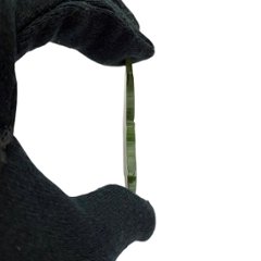 天然石 ネフライト 軟玉翡翠 蝶（26112）手彫り 彫刻　画像