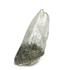 天然石  ガネーシュヒマール産  ヒマラヤ水晶 クラスター  クローライトINクォーツ（26121）の画像