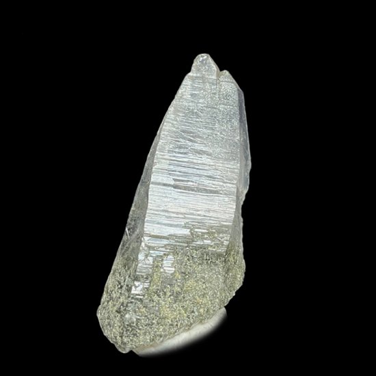天然石  ガネーシュヒマール産  ヒマラヤ水晶 クラスター  クローライトINクォーツ（26121）画像
