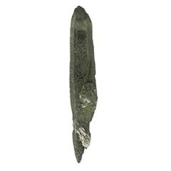 天然石  ガネーシュヒマール産  ヒマラヤ水晶 両剣ポイント  クローライトINクォーツ（26127）の画像