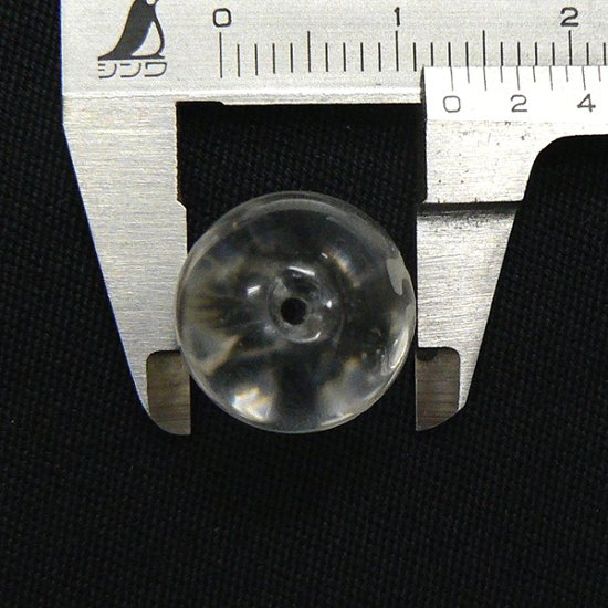 天然石 水晶（素彫り）虎【13cm丸玉】1粒画像