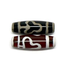 天然石 チベット天珠 菩提天珠（1個) 【おまかせ品】の画像