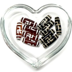 天然石 チベット天珠 萬字天珠 【おまかせ品1個】画像