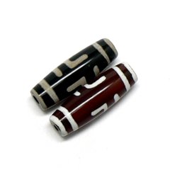 天然石 チベット天珠 萬字天珠 【おまかせ品1個】画像