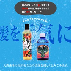 男のBOND 男弾む シャンプー 300ml +髪弾む 養毛剤 100ml セット画像