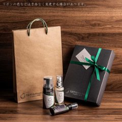 大人の男のスキンケア２点セット tamamono ギフトBOX (美容液・洗顔フォーム) tamamono organic MEN画像