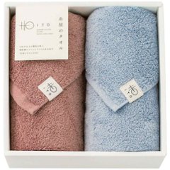 フェイスタオル 2枚セット 糸屋のタオルの画像