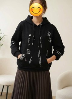 パーカーの画像