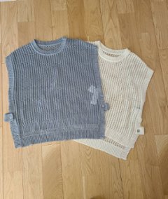 ニットベストの画像