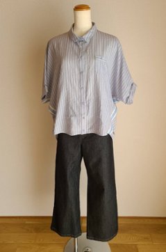 半袖ブラウス画像