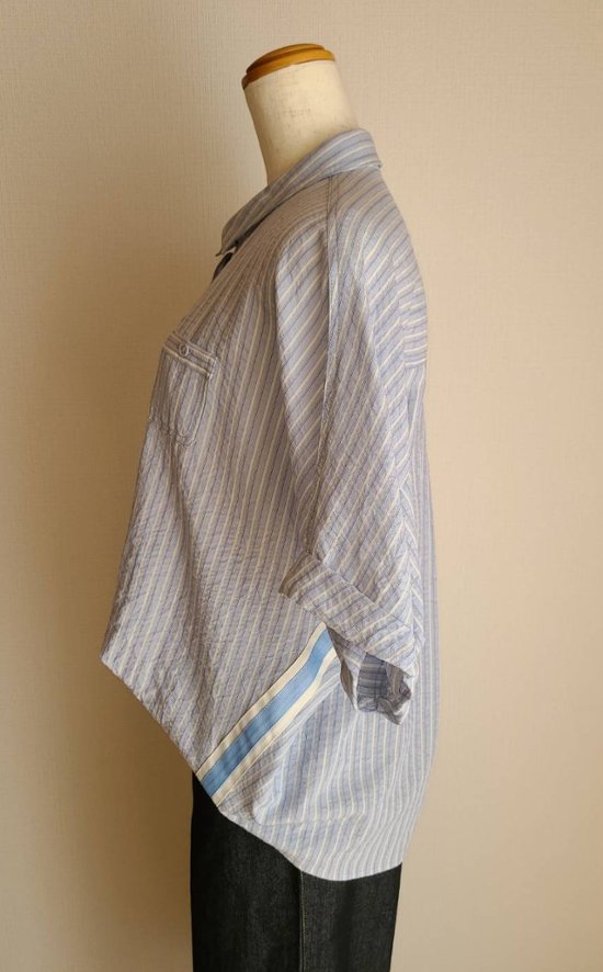 半袖ブラウス画像