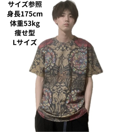 ヨーロピアンデザイン コットンTシャツ画像