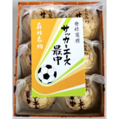 サッカーエース最中　6個入（全て小豆）画像