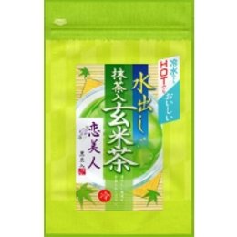 水出し恋美人（水出し抹茶＆黒豆入玄米茶）　5ｇ×20個入の画像