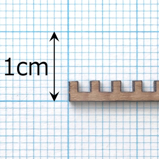 グレーティング（組立用パーツ）1.6mm/1セット（4）画像