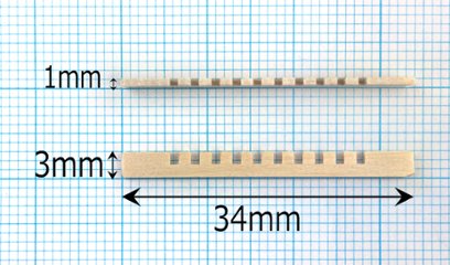 グレーティング（組立用パーツ）1×3×34mm画像