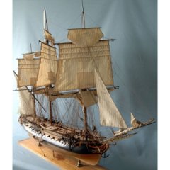 モノグラフィー:フリゲート:La Belle-Poule（ベル プール）1765画像