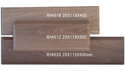 ベースボード（別途要支柱）20×115×400mm（ウォールナット・無塗装）の画像