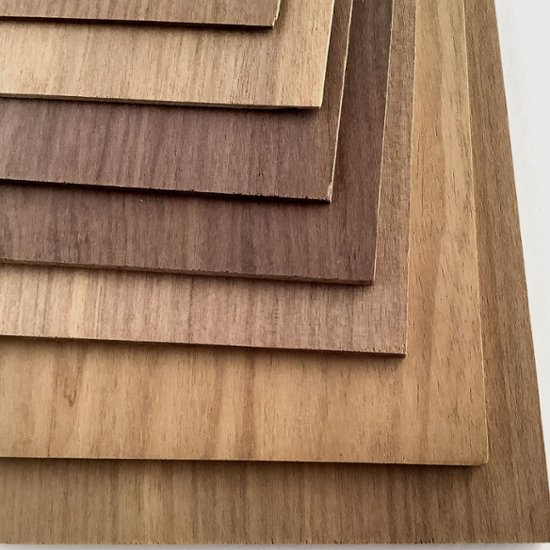 アフリカンブラックウォールナットシート（幅100ｍｍ×長さ500ｍｍ）画像