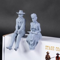 駅馬車（改訂版）フィギュア / 1セット（4）画像