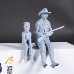 駅馬車（改訂版）フィギュア / 1セット（4）画像